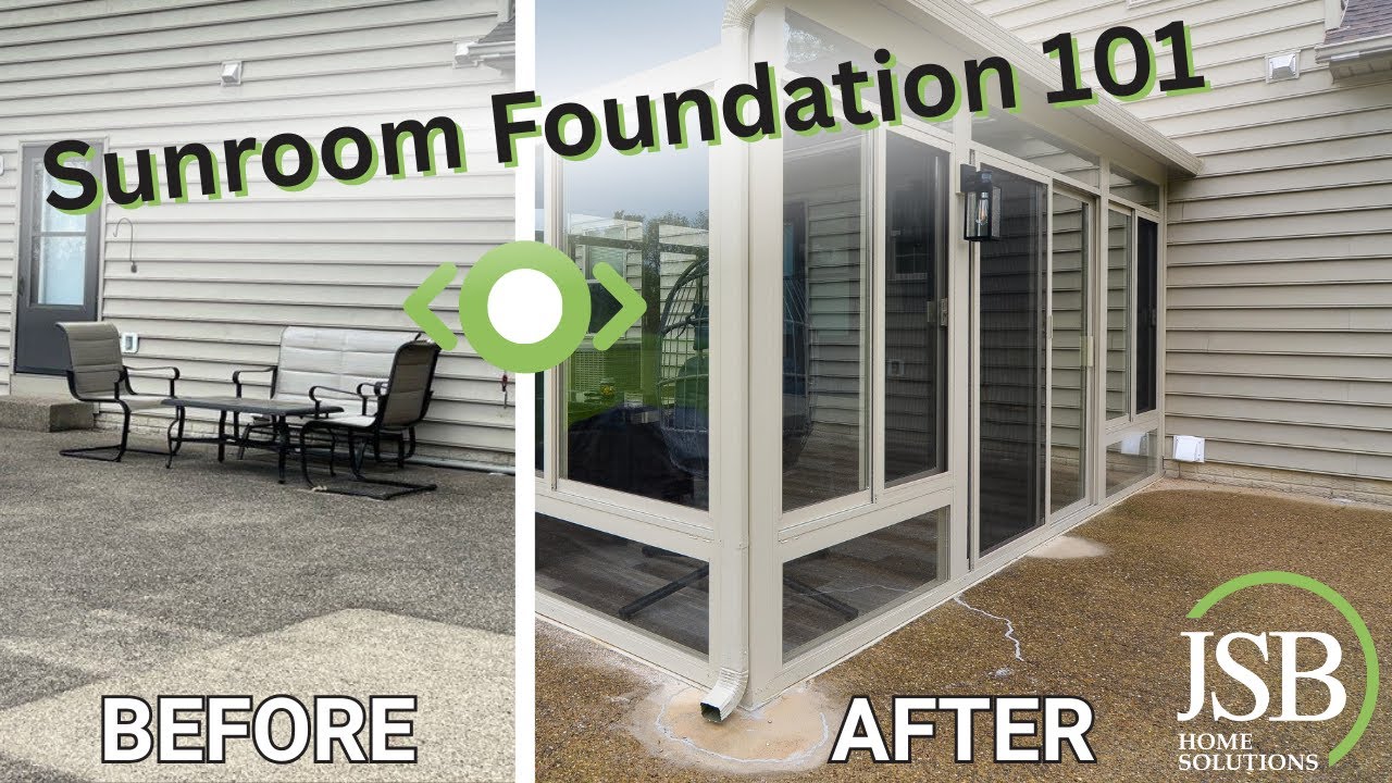 Does a Sunroom Need a Foundation? | Sunroom Foundation Requirements Explained