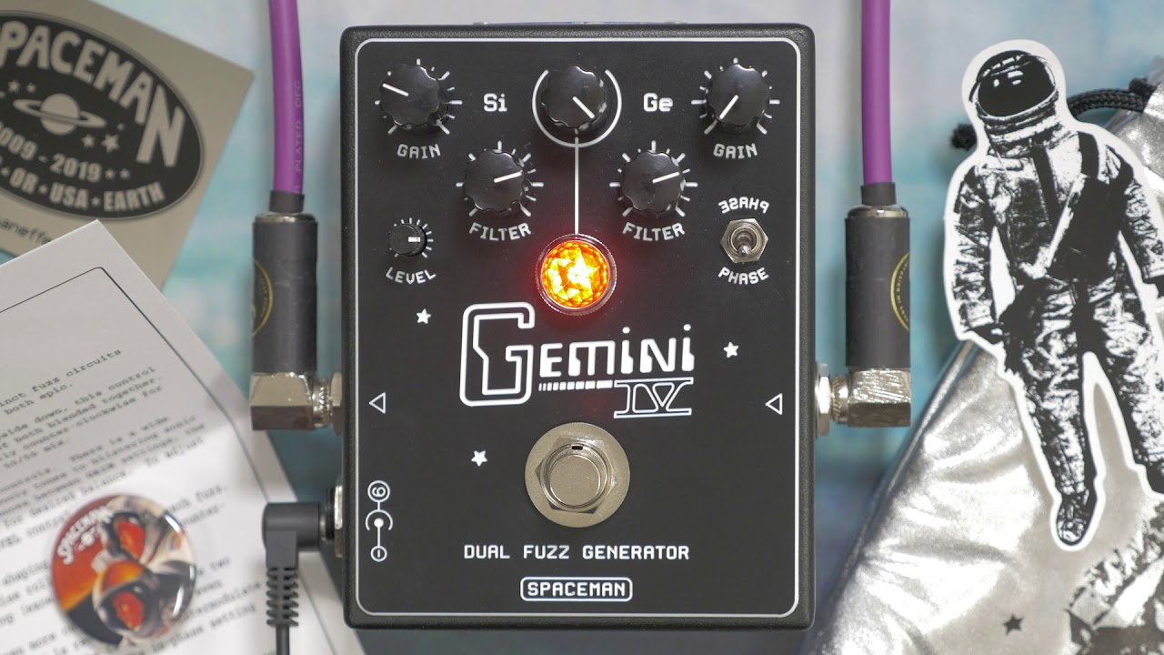 Spaceman Effects Gemini IV Dual Fuzz Generator