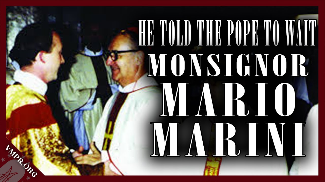 Why Monsignor Marini Didn't Want to Be a Bishop | Father Charles Murr