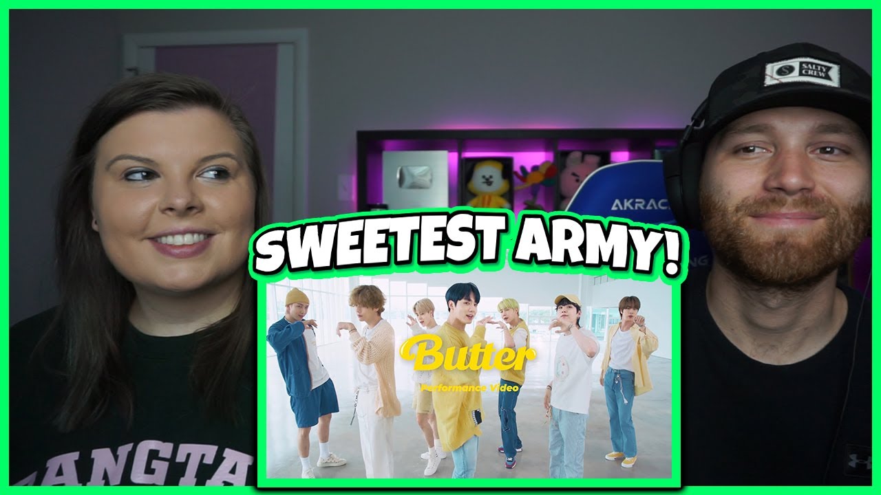 BTS (방탄소년단) 'Butter' Special Performance Video | Reaction  To SWEETEST ARMY