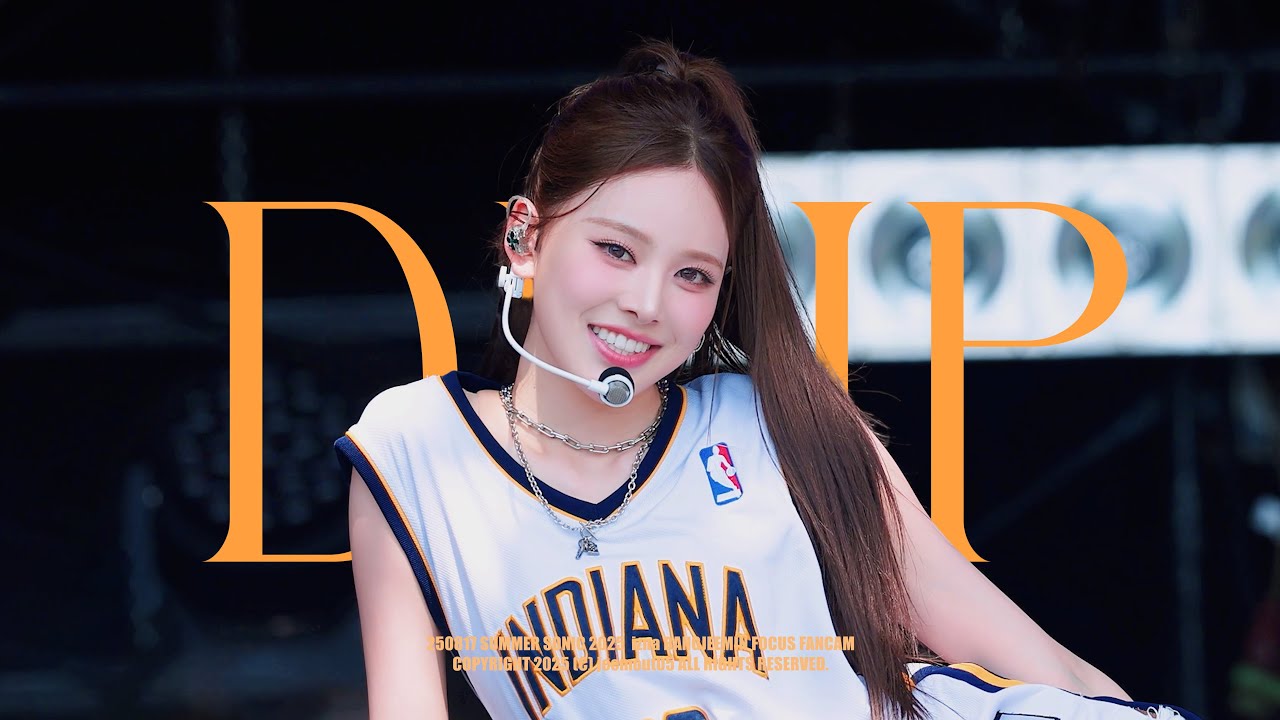 [4K] 250817 ‘DRIP’ IZNA BANG JEEMIN 이즈나 방지민 FANCAM 직캠 @ SUMMER SONIC OSAKA