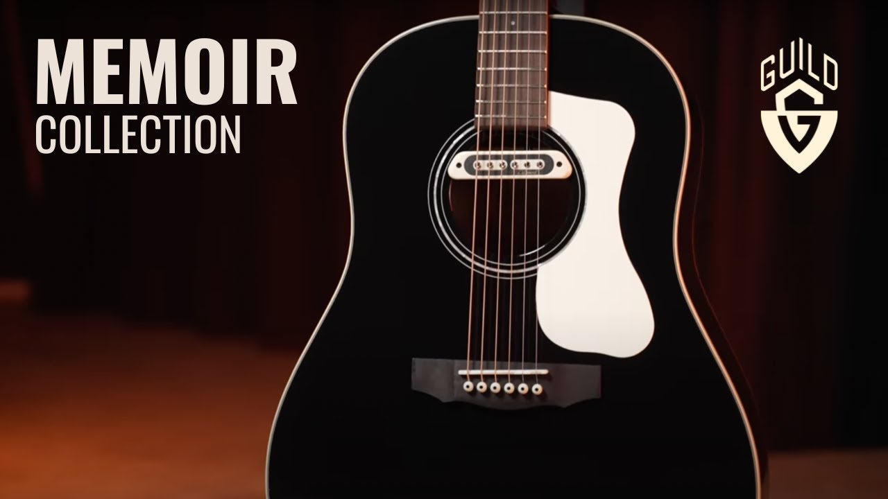 Guild DS-240 Wine Red & DS-240E Black Demo