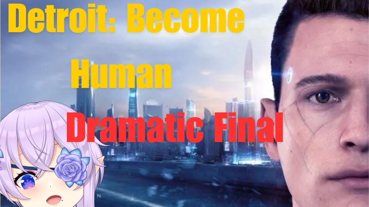 VERTICAL【DETROIT BECOME HUMAN】: The Dramatic Finale 【bondlive EN】#vtuber #shorts
