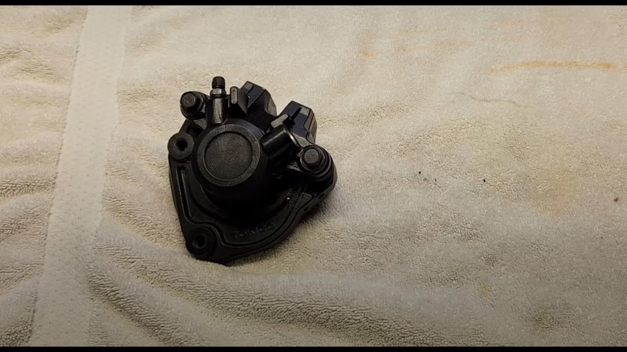 Kawasaki KZ1000P Police Motorcycle Brake Caliper Rebuild { ASMR }