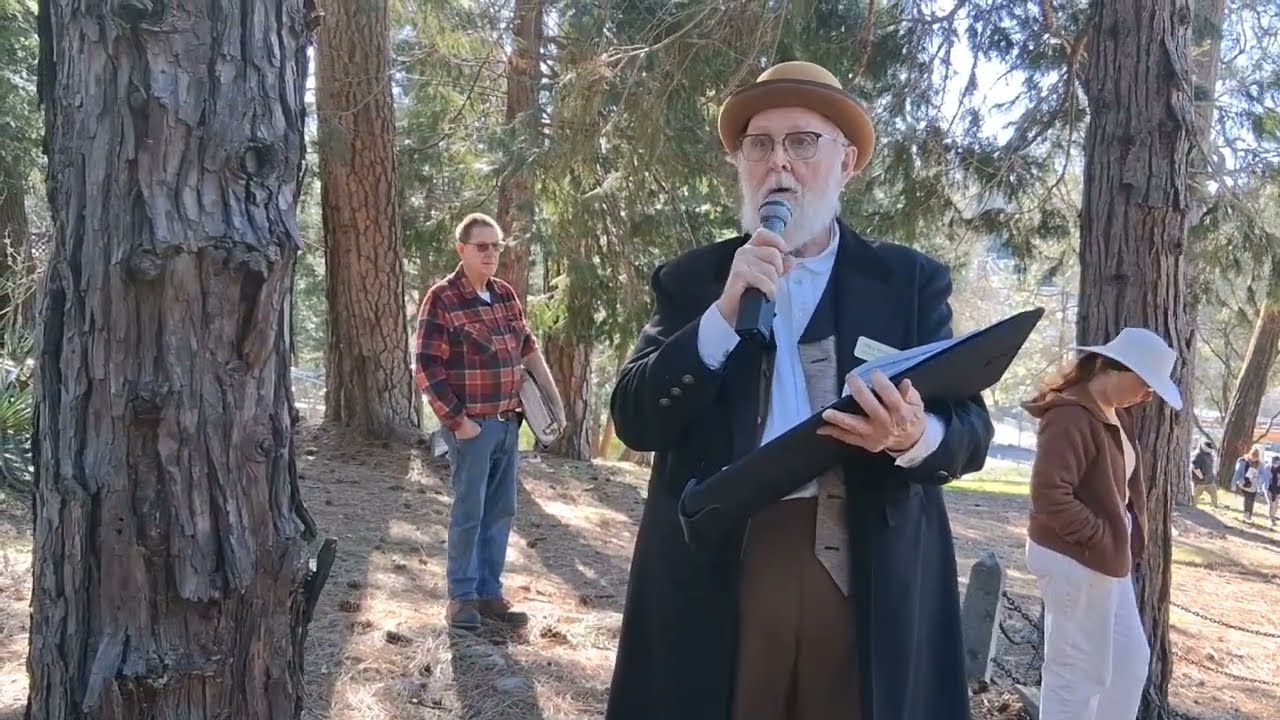 Uppertown Cemetery, Placerville, Ca. Save the Graves Tour 2026
