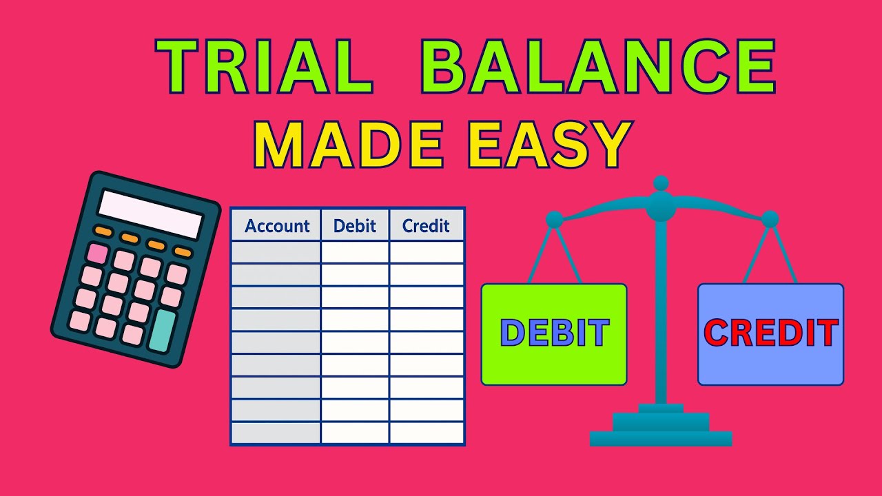 Trial Balance Explained Step by Step | Double Entry, Ledger Posting, Journals & Accounting Errors