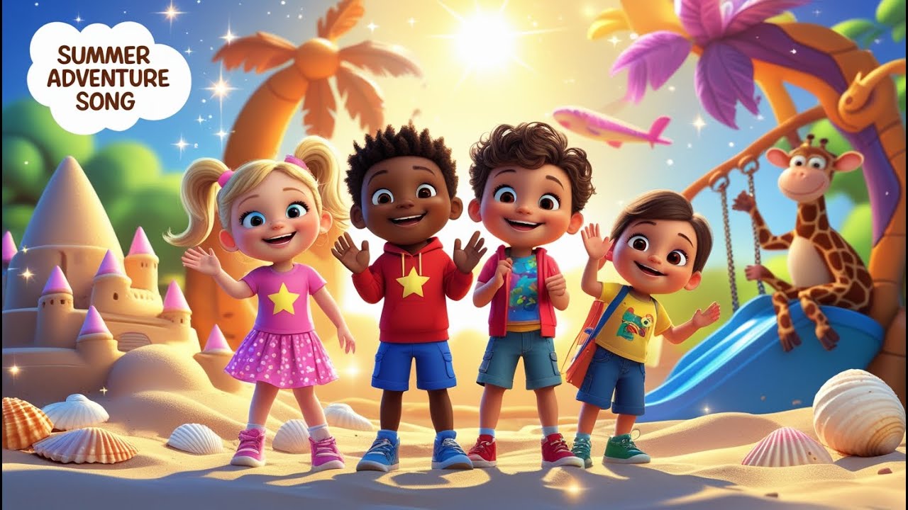 Summer Adventure Songs for Kids - Fun & Learning Music For Children