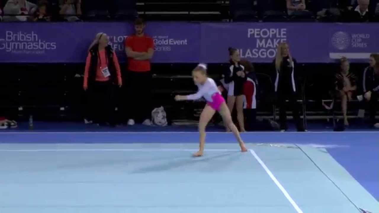 MAISIE METHUEN   FX   British Espoir Championships 2014