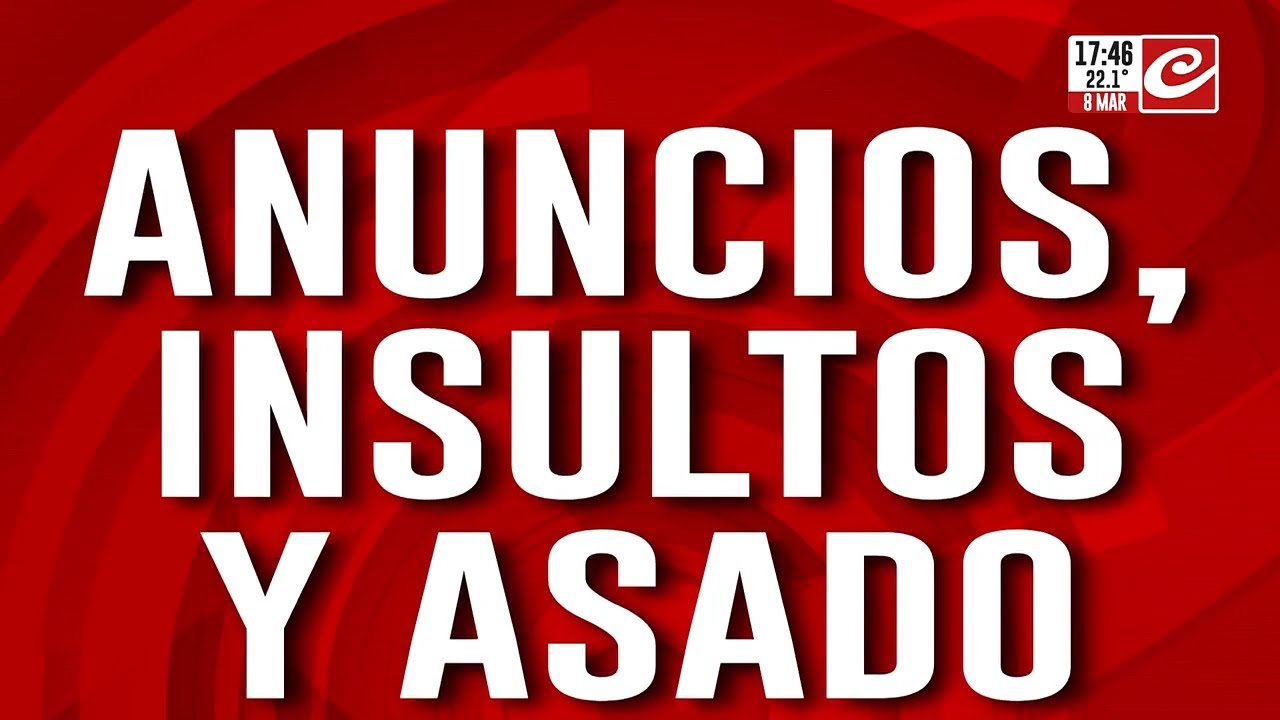El Run Run del Espectáculo: anuncios, insultos y asado del presidente ¿Hacía donde vamos?