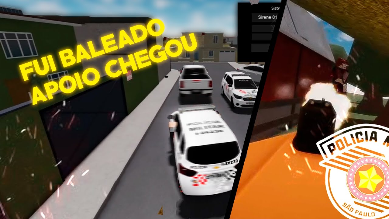 PMSP - FUI BALEADO EM UMA PERSEGUIÇÃO APOIO CHEGOU 07