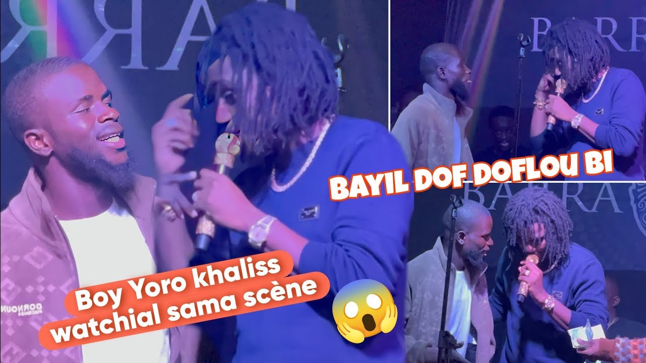 Wally seck humilie Sonhibou Télécom, démasque son arnaque et le descend de force dans sa scène «yoro