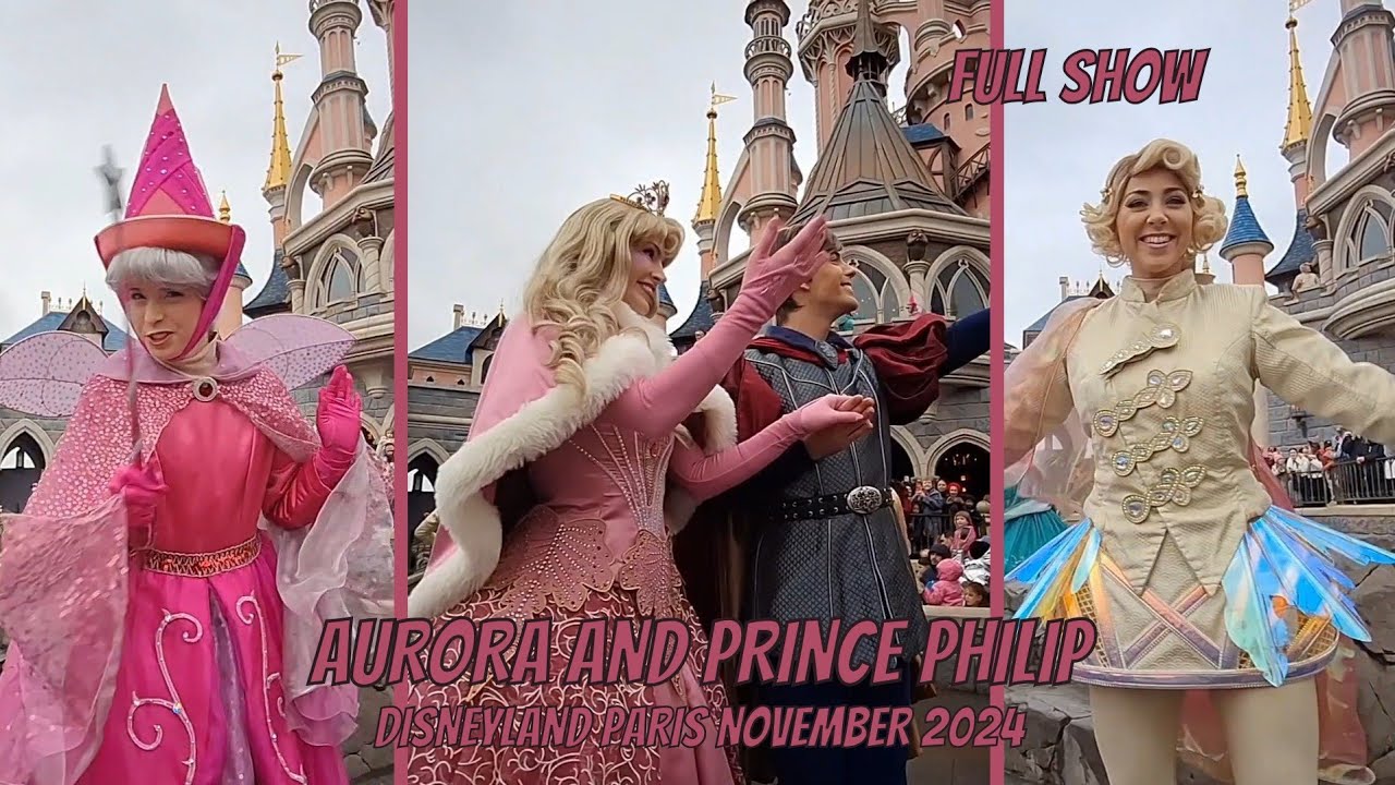 NEWS DISNEYLAND PARIS NOVEMBER 2024 | DESEOS MÁGICOS DE LA PRINCESA AURORA | FULL SHOW