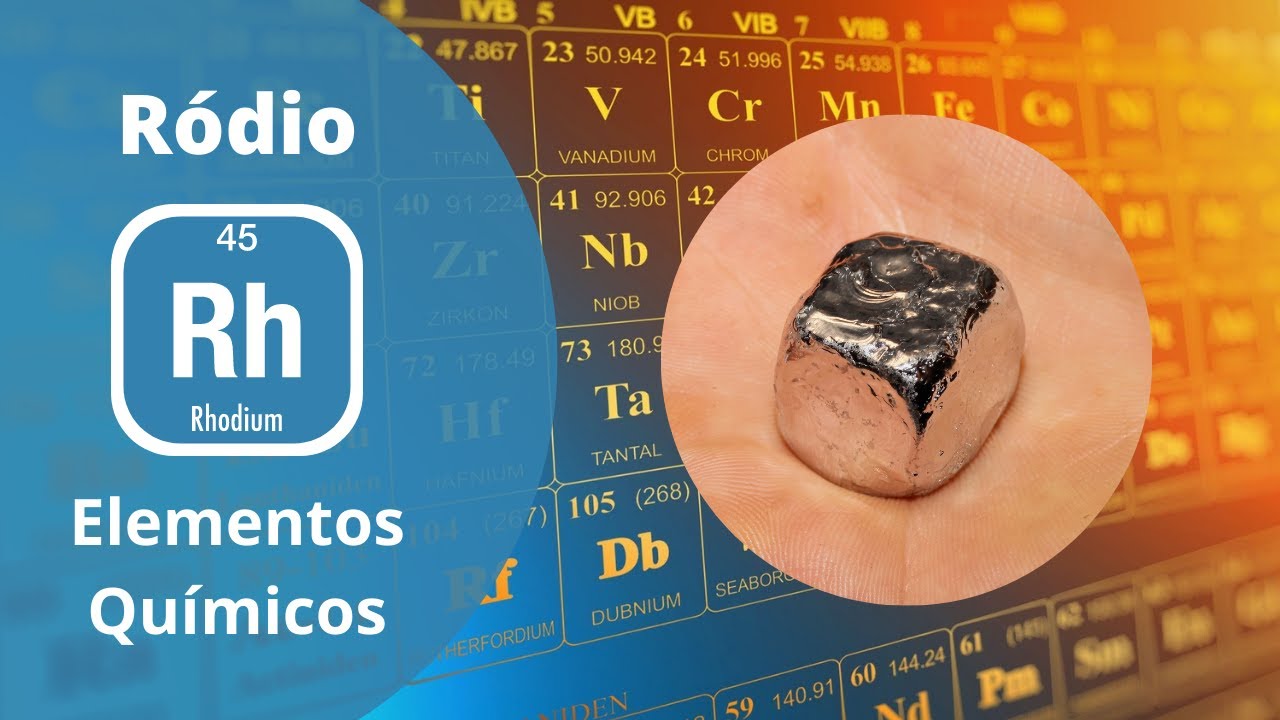 Os Elementos Químicos - Ródio