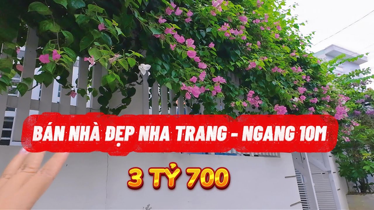 Tập 104: BÁN NHÀ NHA TRANG NGANG 10M GẦN TRUNG TÂM| KHỔNG VÂN NHÀ ĐẤT NHA TRANG