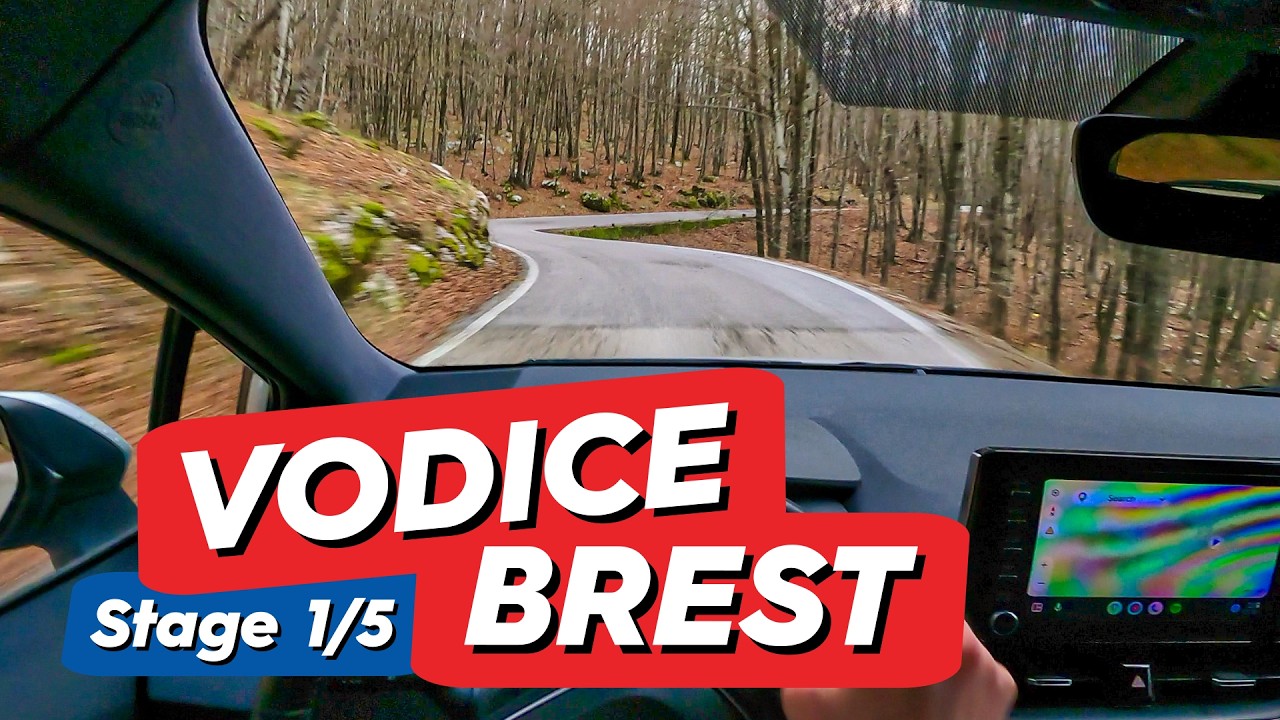 WRC Croatia Rally 2026: Stage 1/5 Vodice - Brest | POV Recce