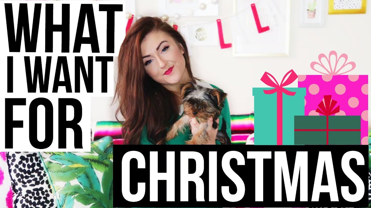What I Want For Christmas + Christmas Wishlist 2015 || Sarah Belle