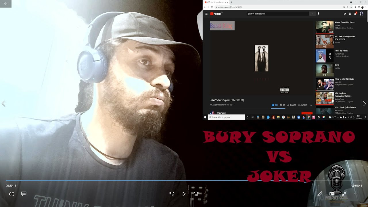 BURY SOPRANO vs JOKER - TÜM DİSSLER ! Analiz, Yorum, Tepki REACTION!