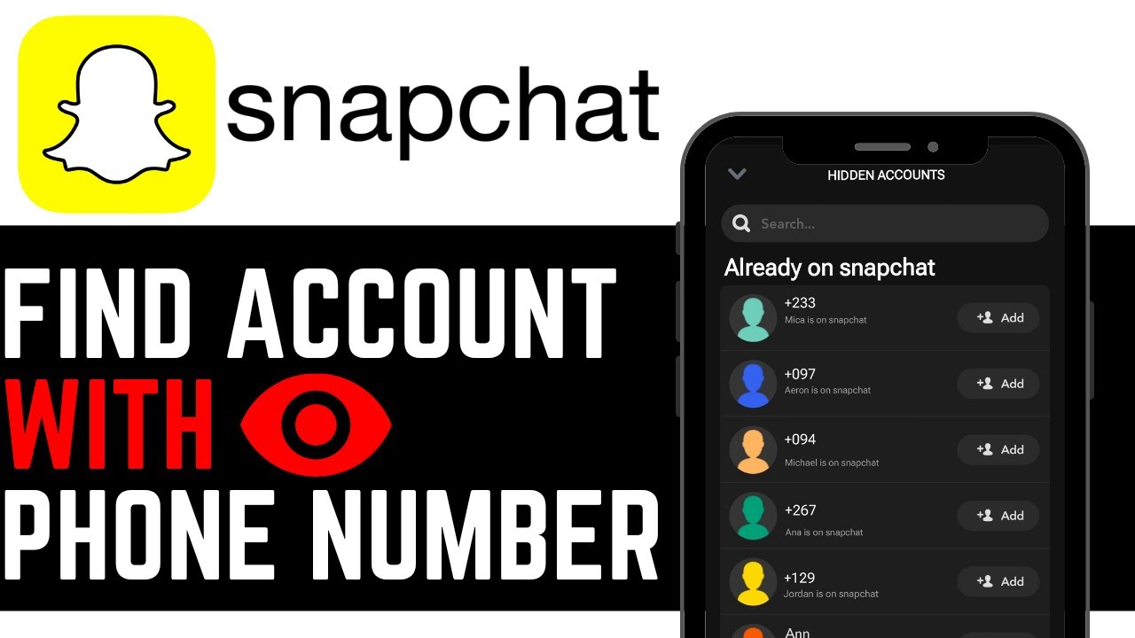 How To FIND SOMEONE'S SNAPCHAT ACCOUNT WITH PHONE NUMBER! | BEST NEW METHOD 2025!