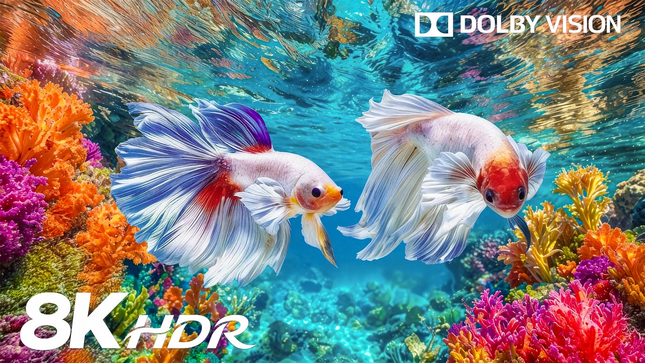 Colors of the Sea Like Never Before in 8K HDR | Dolby Vision&trade;