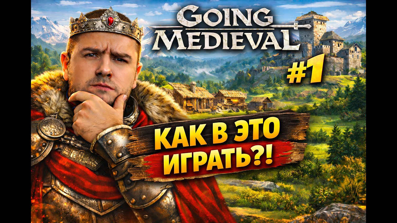 Going Medieval #1: Я думал, будет легко... Как я ошибался