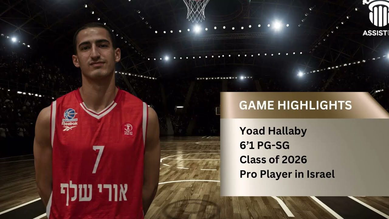 Yoad Hallaby - 50%+ Shooter 21 years old pro