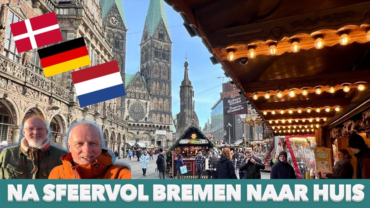 Langs Kanalen en Kerstlichtjes | Het Einde van Onze Noordkaapreis #63 🇩🇪 Duitsland. Weer naar huis