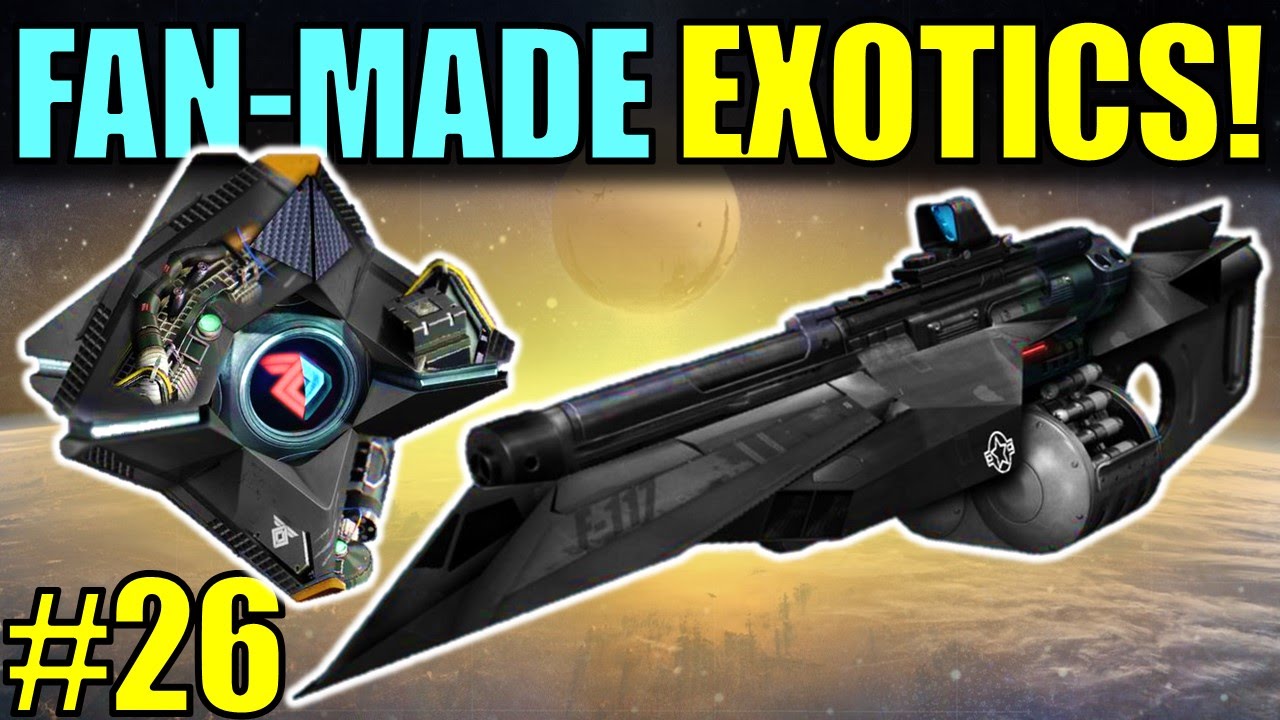 Destiny: FAN-MADE EXOTICS! | RASPUTIN GHOST | Submit YOUR Exotic Idea! | Part 26