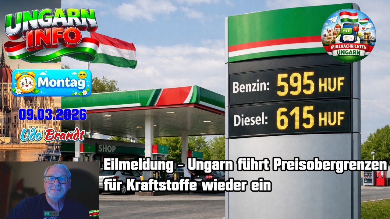 09.03.2026 🌶️ #Aktuelle #Informationen #Ungarn 🌶️  🇭🇺 Victor Orban f&uuml;hrt Preisobergrenzen ein.