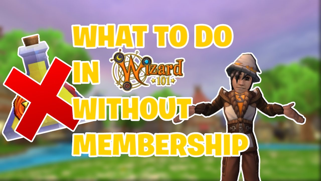 Что можно делать в Wizard101 без членства?