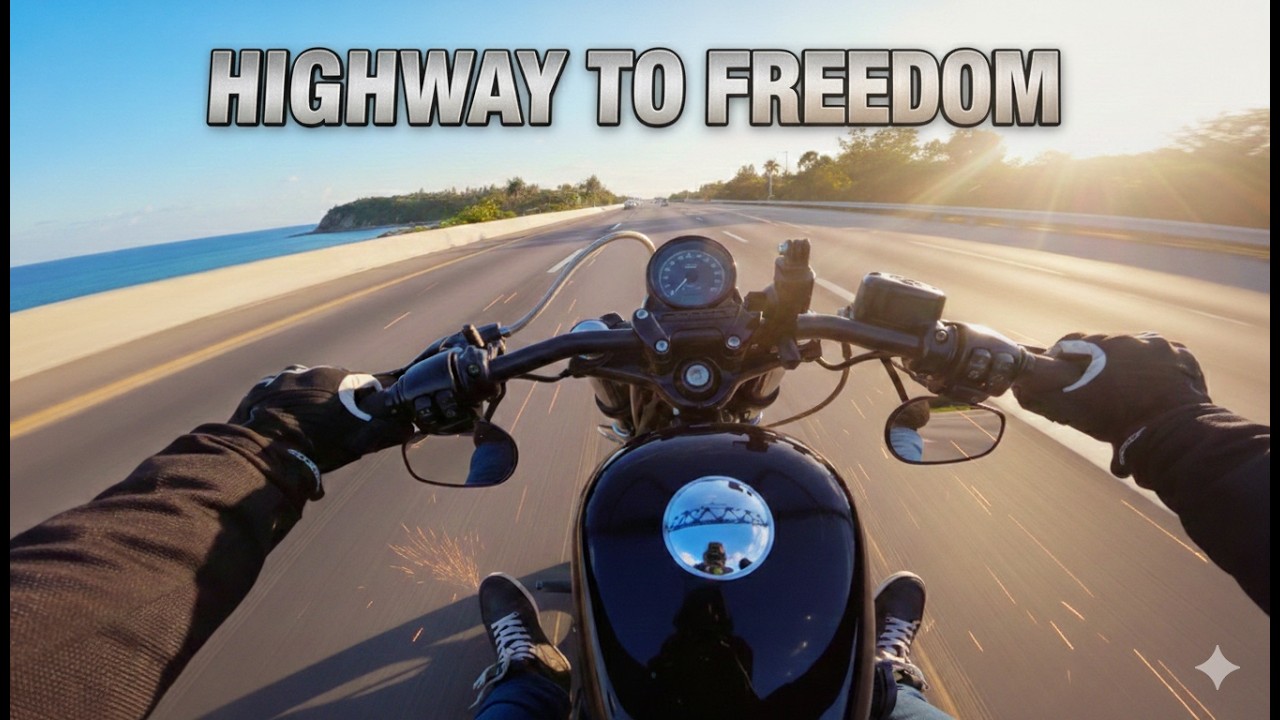 Harley Davidson 48 Highway Ride