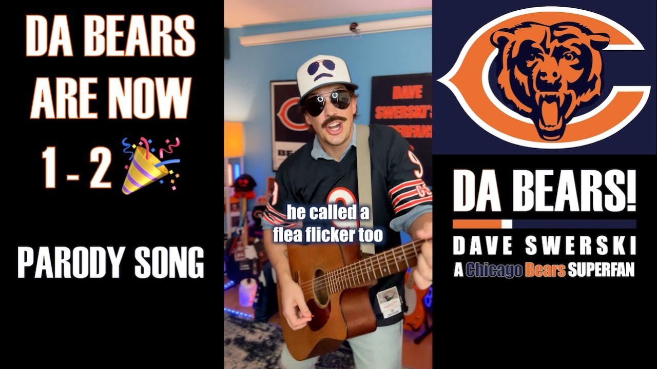 Da Bears WON!!! 🎉 a Chicago Bears Superfan parody song 🎬🕺🏻🐻⬇️