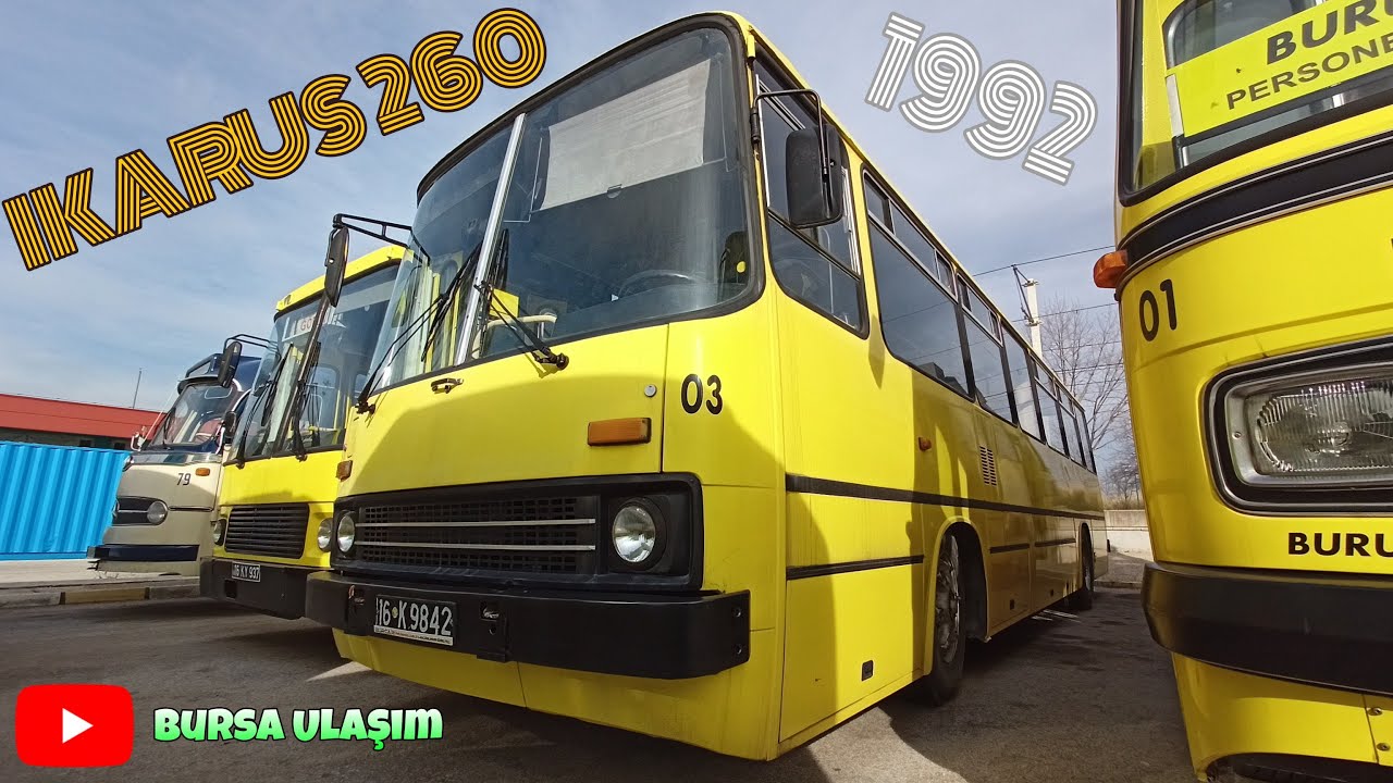 1992 Model IKARUS 260 İnceleme (260.72) | BURULAŞ #BursaUlaşımNostalji