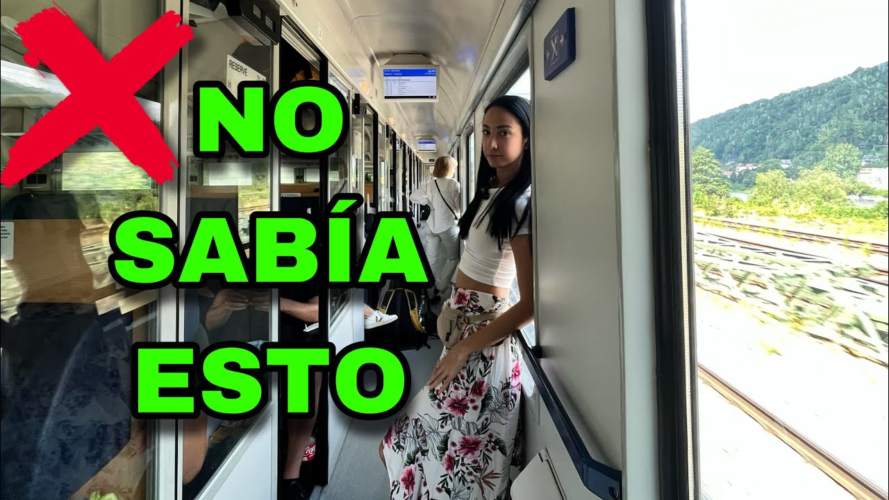 De PRAGA a BERLÍN en tren me sucede esto NO LO SABÍA