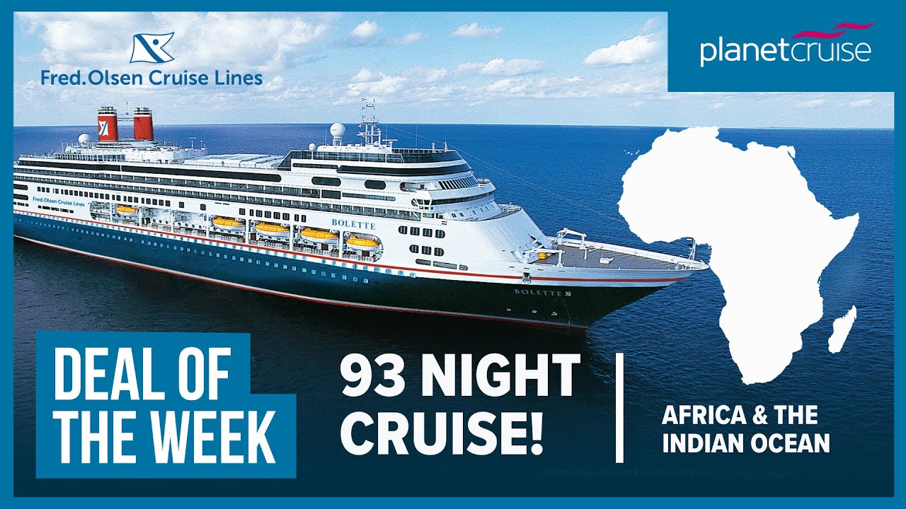 Fred.Olsen's HUGE 93 Night African & Indian Ocean Cruise 🌍 | Deal of the Week | Planet Cruise
