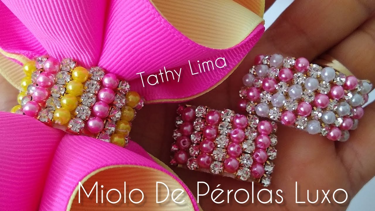 Aprenda Fazer Miolo de Pérolas Luxo❣️ Fácil Para Iniciantes