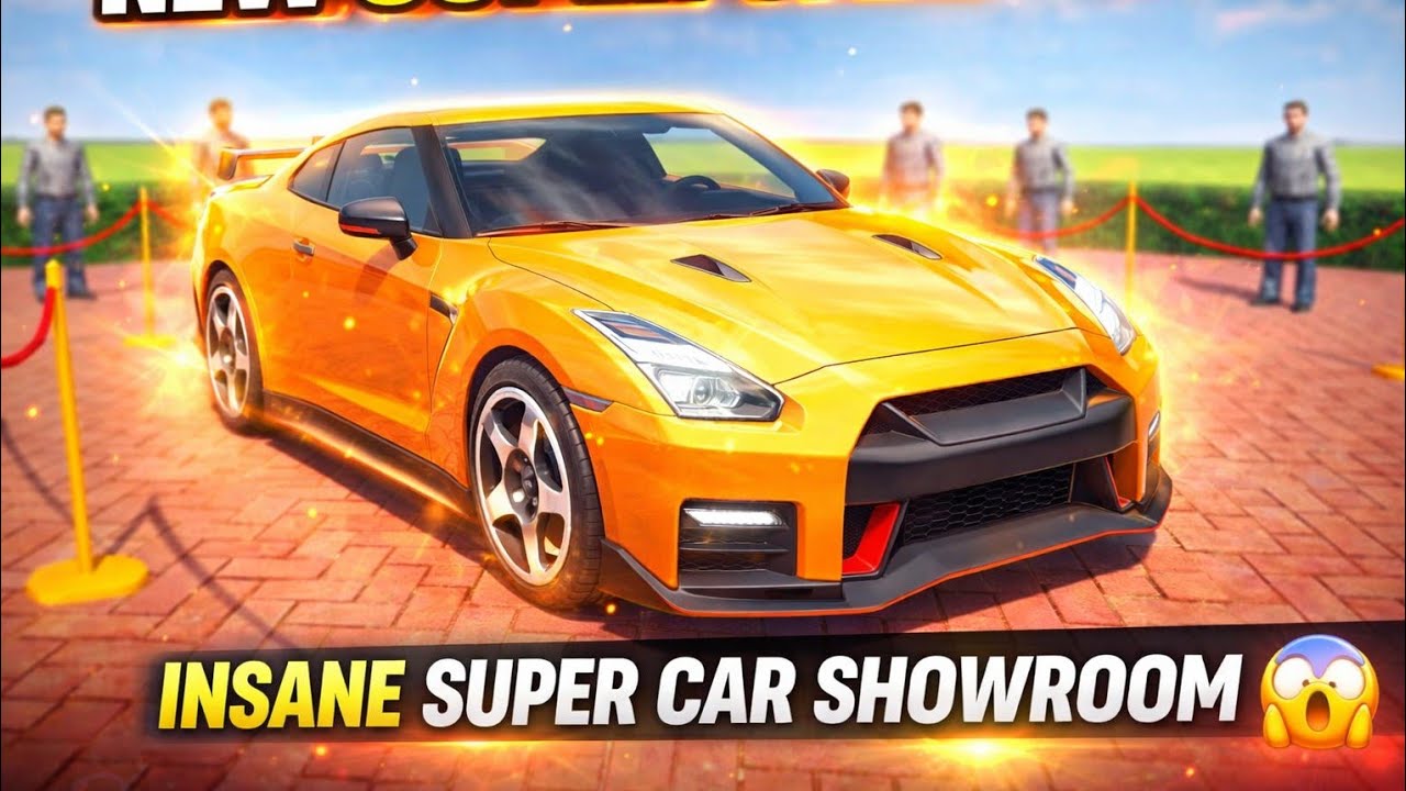 Super Car Showroom in Open World Game 😱 | #cargame #opengame #supercar #gaming #prgaming