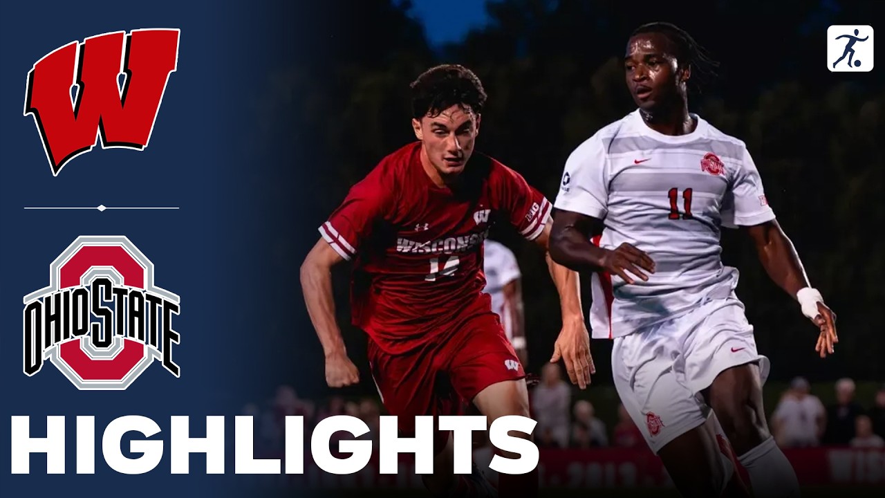 Wisconsin vs Ohio State | NCAA College Soccer | Highlights - September 11, 2026