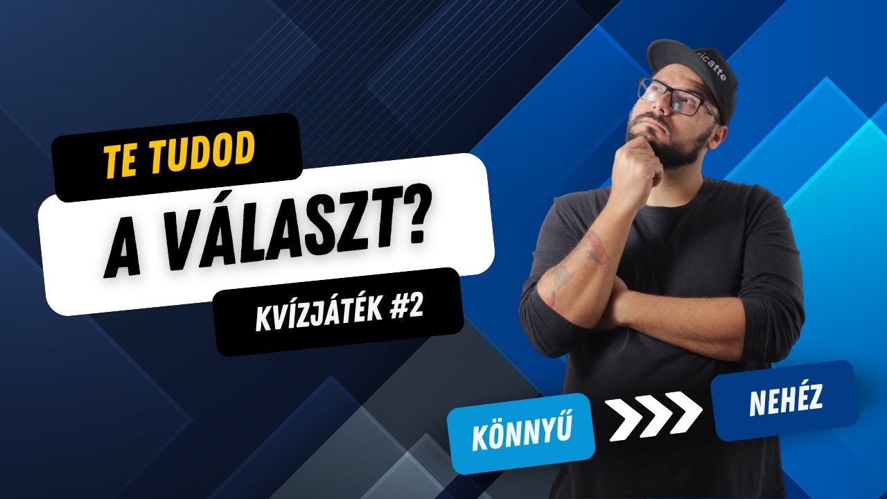 Összes kvíz kérdésre tudod a választ? 🧠 Kvízjáték #2
