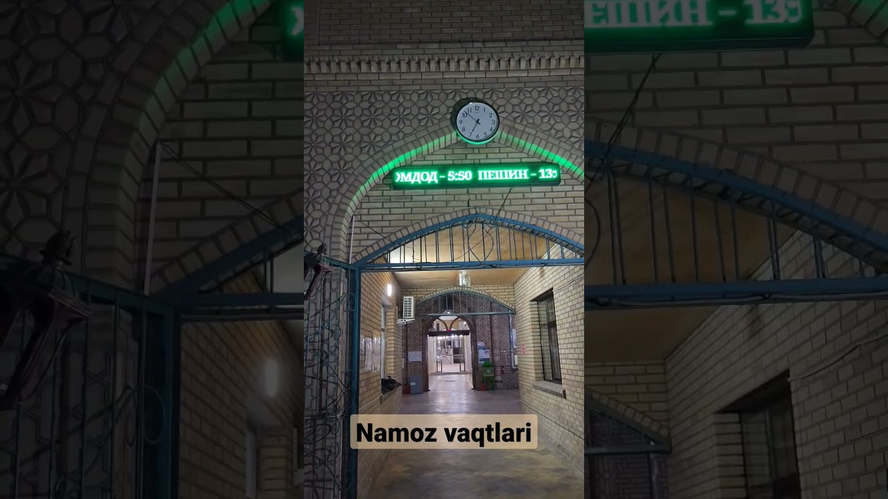 NAMOZ VAQTLARI