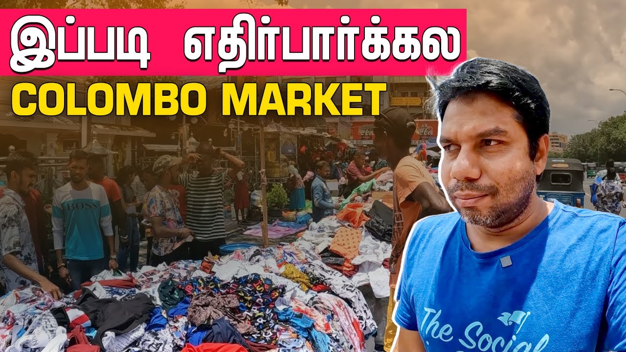 People are Ready? Colombo Market | Rj Chandru Report