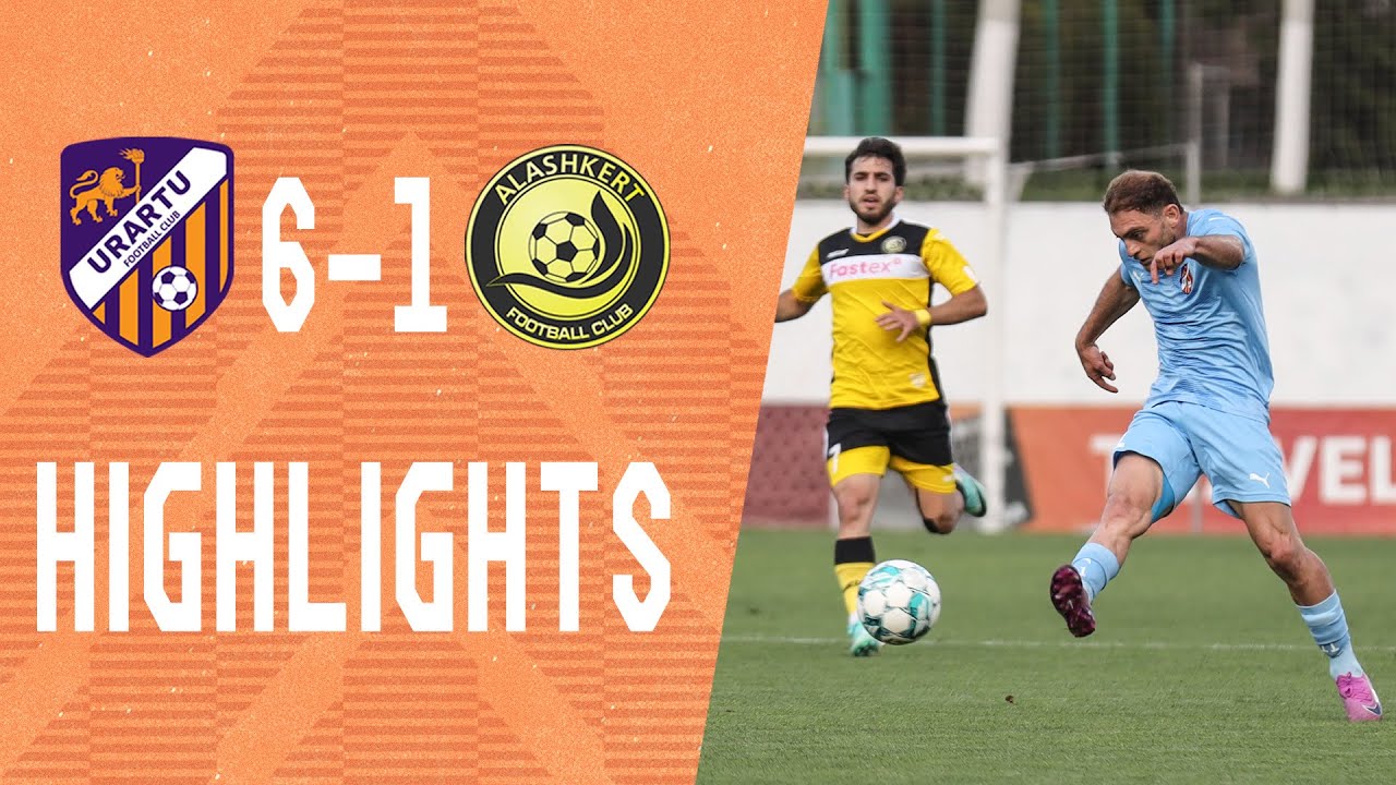 IDBank PL, Matchday 34 | Urartu FC - FC Alashkert 6-1 | HIGHLIGHTS