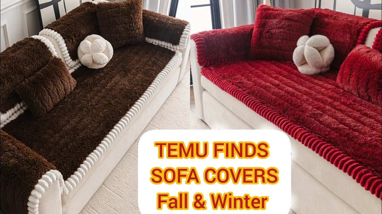 TEMU Latest Sofa Designs 2025 | How to Choose a Right SOFA COVERS for your LIVING ROOM #sofacover