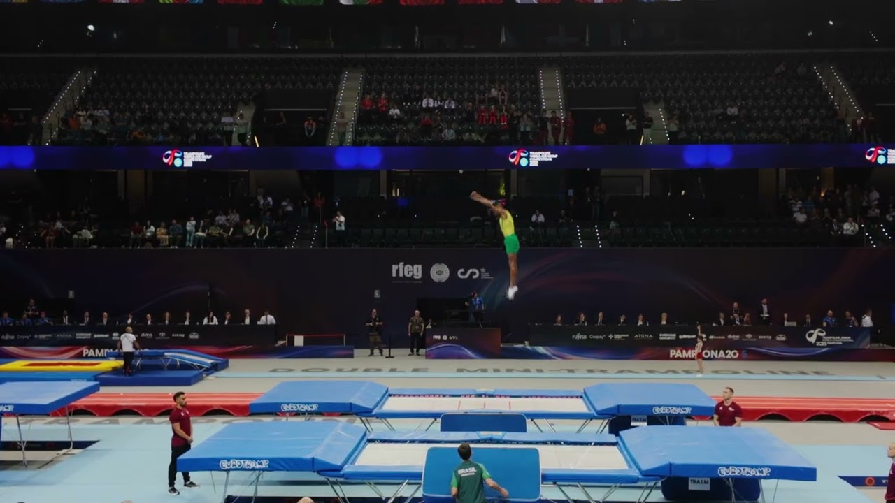 Trampoline Junior World Championships 2025 Individual TRI 11 12 Male Final