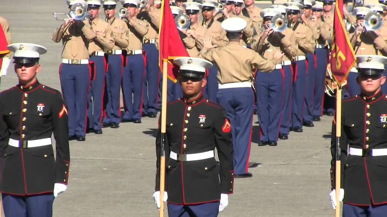 Basic Marine Graduation Ceremony