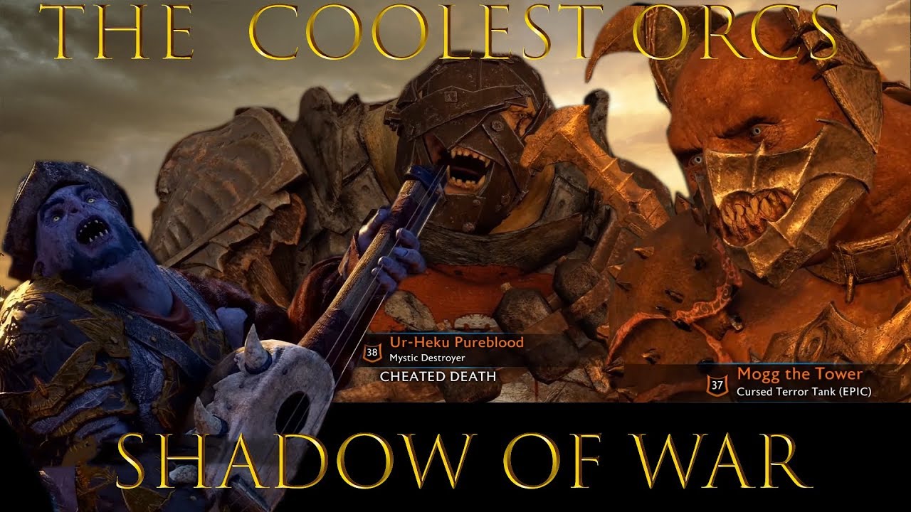 Shadow of War! The Coolest Orcs! A Compilation!