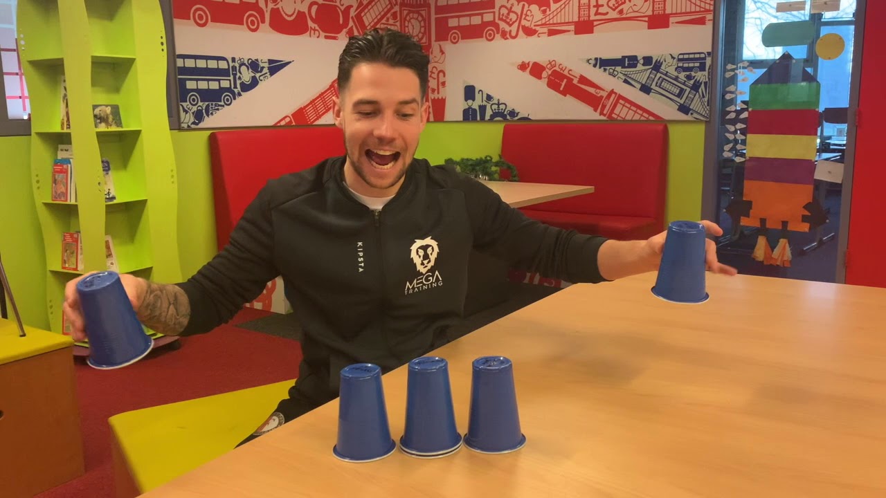 Sportactiviteiten Voor Thuis - Basisschool de Wissel - Spelletjes met bekers 🥤🥤🥤
