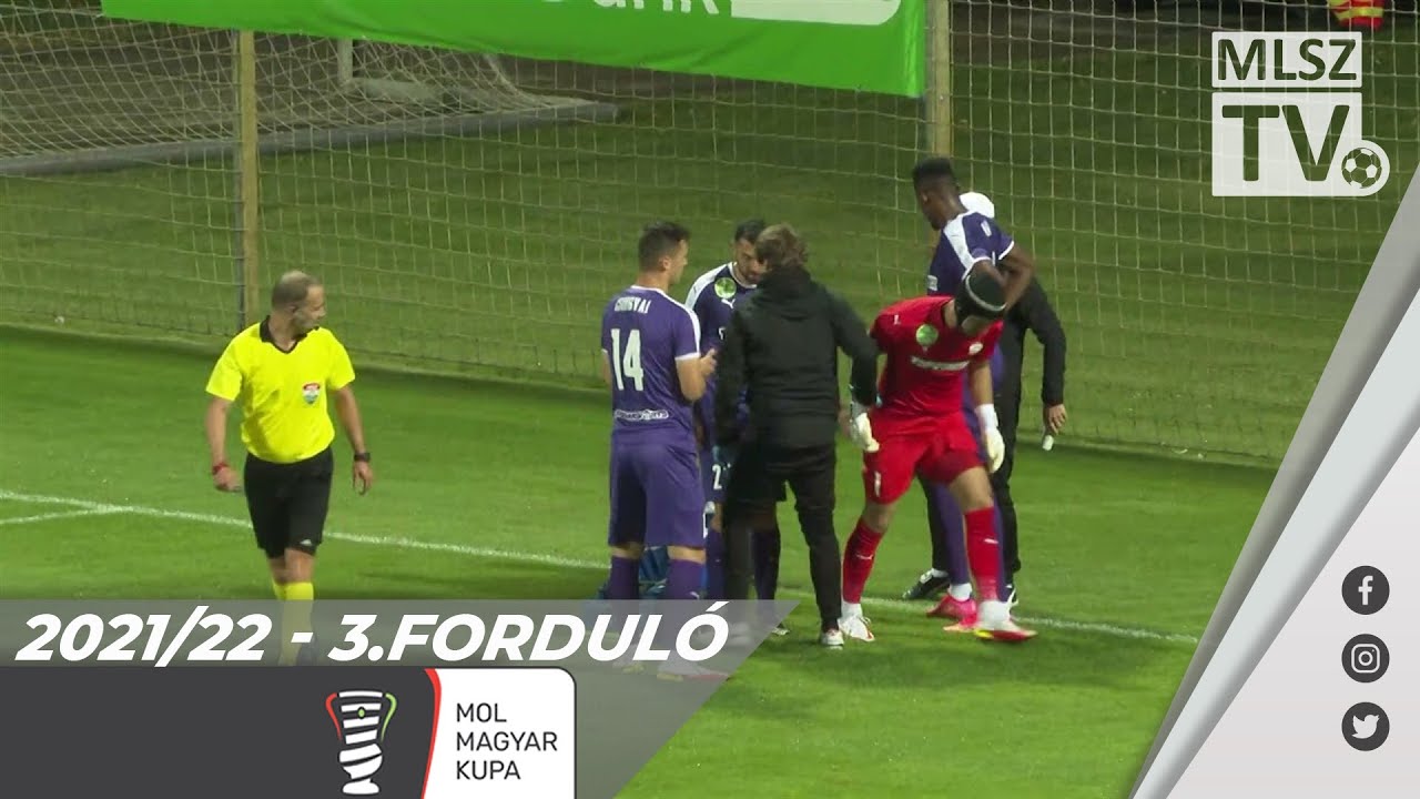 Tiszakécskei LC - Újpest FC | 0-3 (0-1) | Magyar Kupa | 3. forduló | MLSZTV