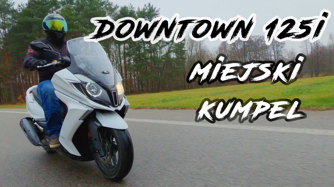 Kymco Downtown 125i - Miejski Kumpel