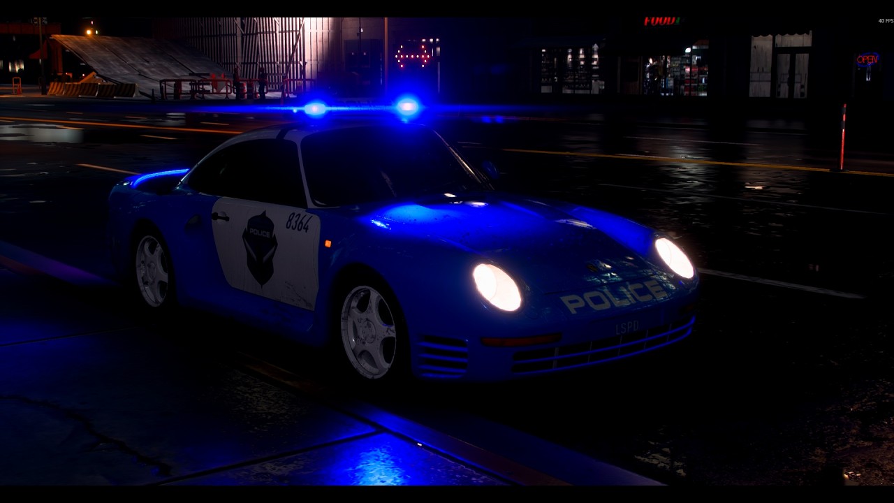 LPD Pursuit with Nissan GTR in Unbound