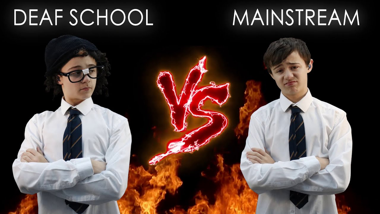 Deaf vs Mainstream School!